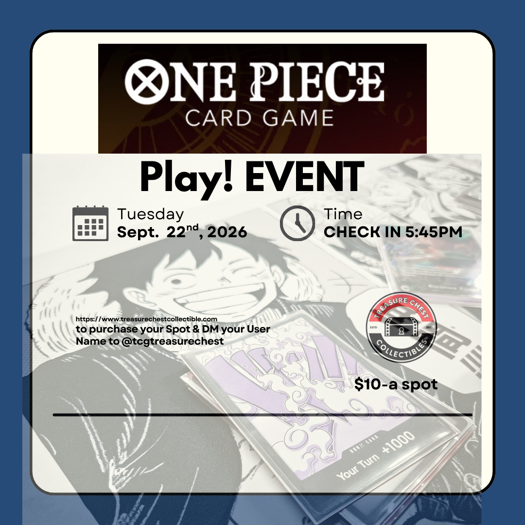 1 Spot - 9/22/26 | OP PLAY