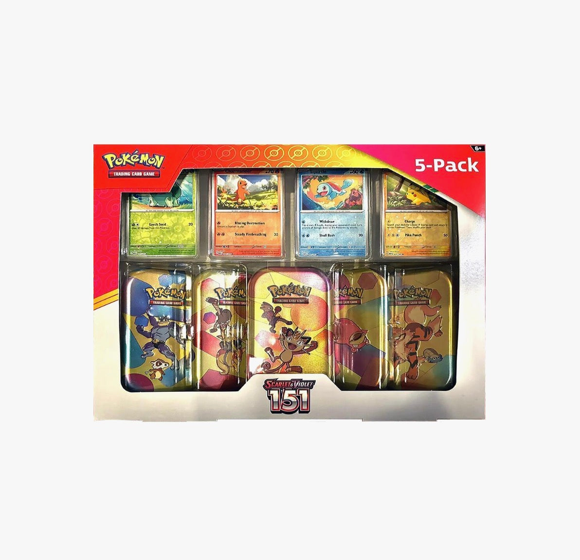 151 - 5 pack Mini tins