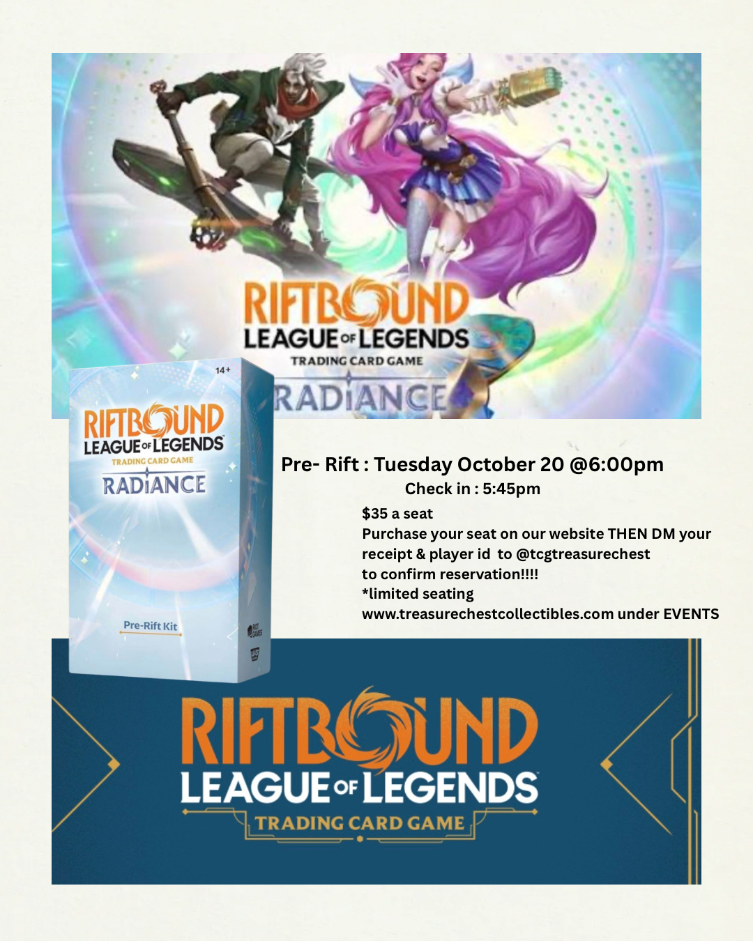 1 Spot - Radiance Pre-Rift