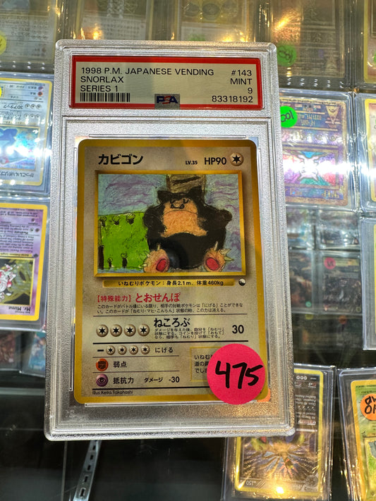 Snorlax Series 1 PSA 9