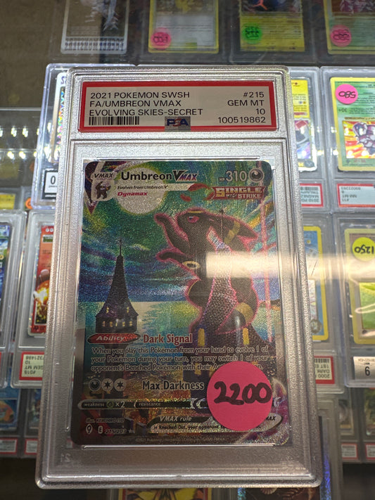 Umbreon Vmax PSA 10