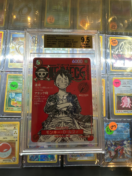 Monkey D Luffy Japanese Promo BGS 9.5