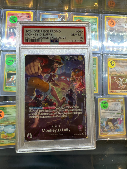 Monkey D Luffy 060 PSA 10