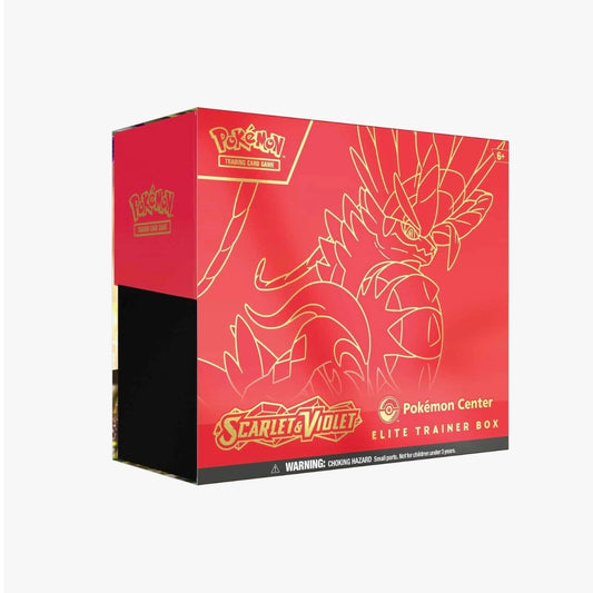 Scarlet & Violet Pokemon Center Elite Trainer Box