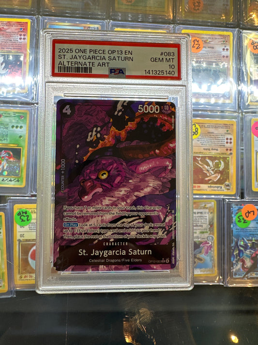 St. Jaygarcia Saturn 083 PSA 10
