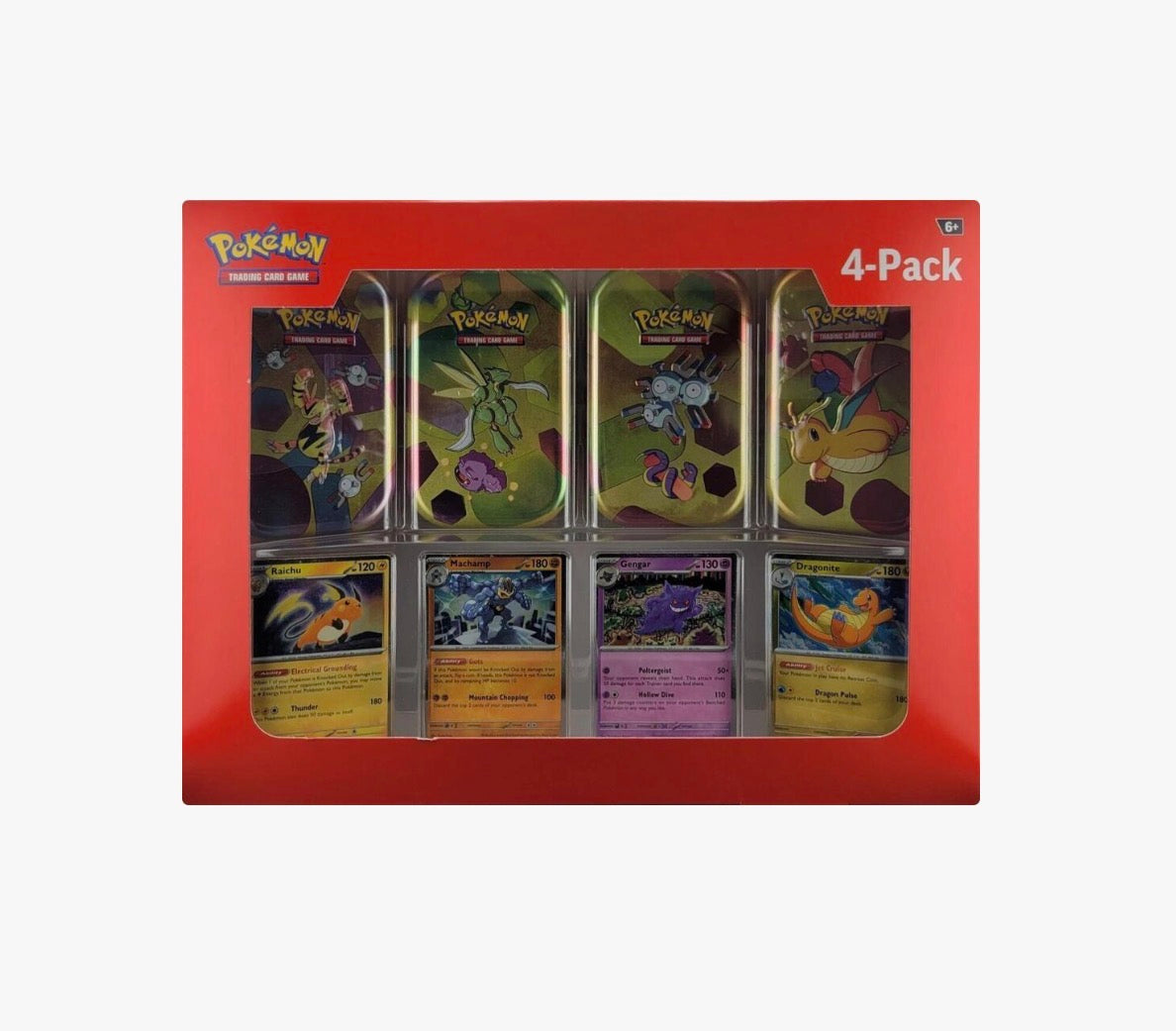 4 Pack Mini Tins