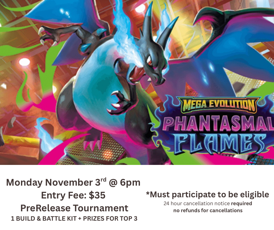 1 Spot - Phantasmal Flames PreRelease