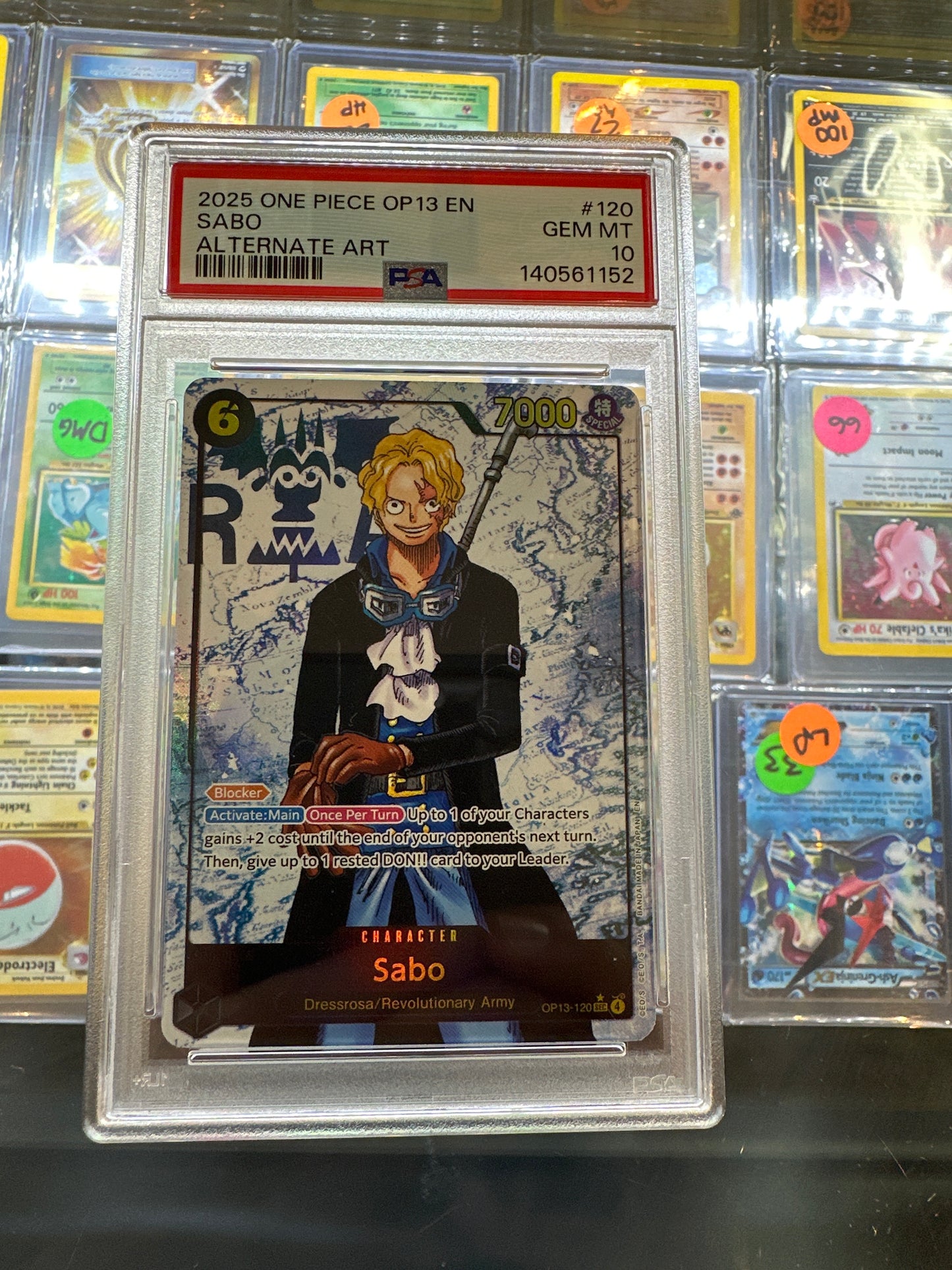 Sabo 120 Alt Art PSA 10